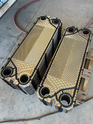 MechPro Caterpillar C-30 Heat Exchanger Plates