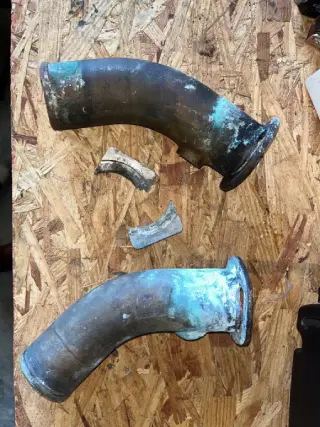 MechPro Caterpillar C-30 Heat Exchanger Repair