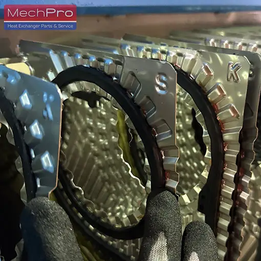 plate heat exchanger pinhole leak fix