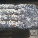 Keel Cooler Cleaning by MechPro, Heat Transfer Specialist : Before Cleaning