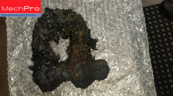 9 1/2 ton shackle found in marine vessel plate heat exchanger
